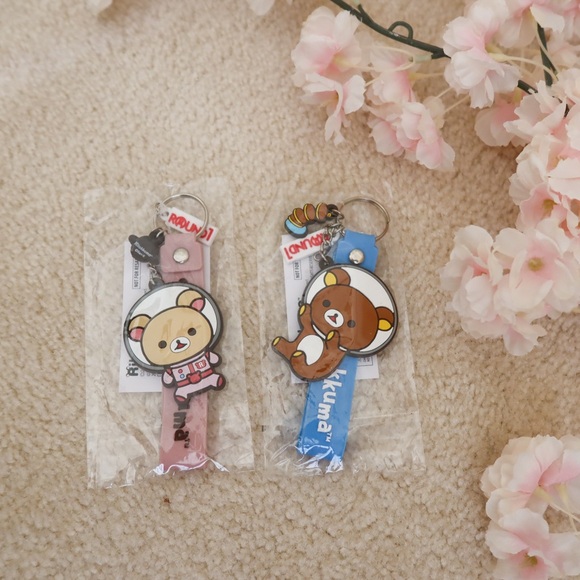 Matching Keychain Rilakkuma Space Keychains - Picture 2 of 3